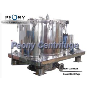 Model PPSBD Scraper Discharge Automatic Basket Industrial Centrifuge Bottom