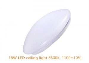 Wholesale 18W CCT 6500K Flat Panel Led Ceiling Lights Customized For Office / Bedroom from china suppliers