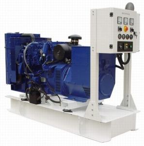 China 50Hz 220 Volt Perkins Diesel Generator With 1104A-44TG1 Engine , Stamford Alternator on sale