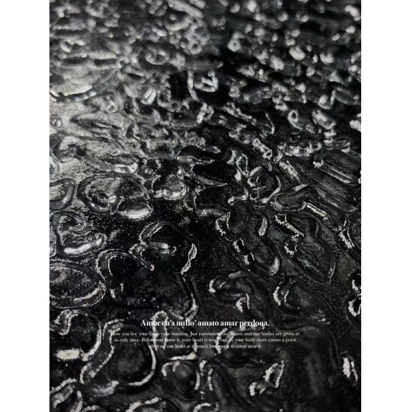Translucent Acid Etched Tempered Glass Acid Pickling Texture Pattern