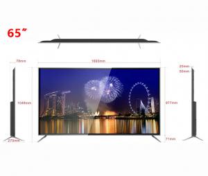 China 400 Nits Liquid Crystal Display TV 65 Inch Lcd Smart Tv Android 8.0 on sale
