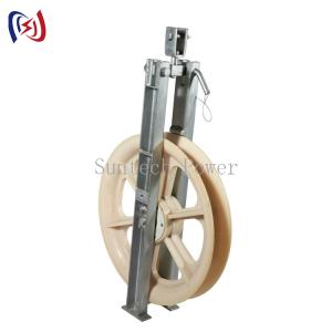 Wholesale Nylon Sheave stringing Cable Pulley Transmission Conductor Stringing Blocks from china suppliers