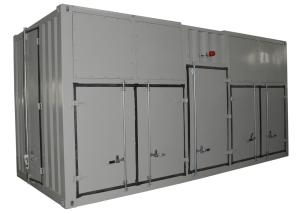 14 Steps Gray 3 Phase Load Bank Continuous Working With 254 V Phase Voltage
