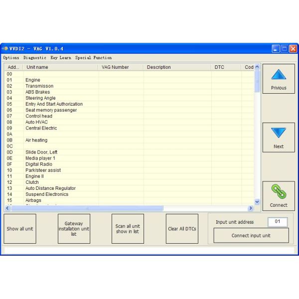 Audi / BMW / Porsche Auto Key Transponder Programmer Full Version Multi Function