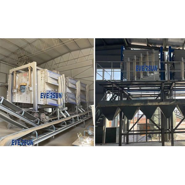 SUS304 / 316L 1 - 8 Decks Gyratory Screening Machine Square Swing Sieve For Fine Sand