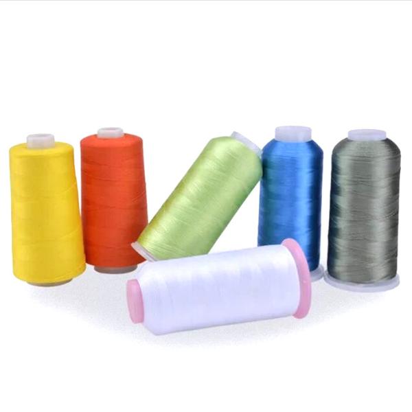 Quality 100% Polyester Filament Embroidery Thread 5000m for embroidery machine for sale