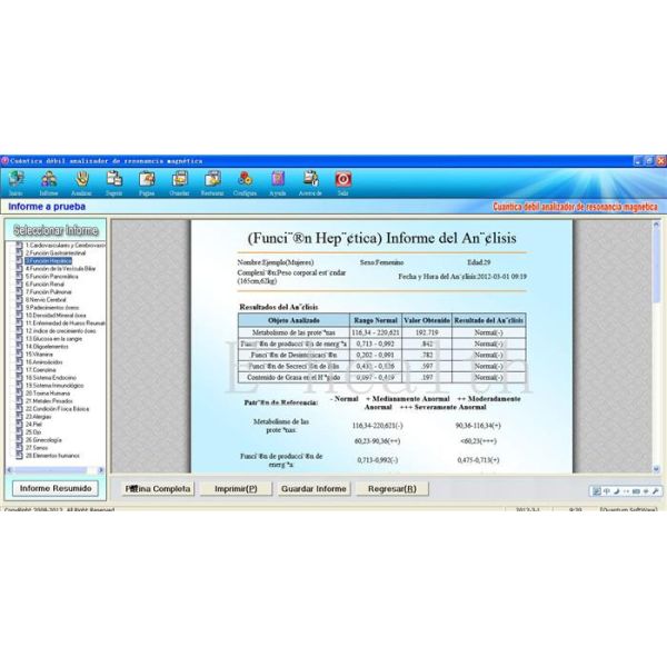 Best price 41 reports 3.9.6 English version Quantum resonance magnetic analyzer medical healthcare quantum body