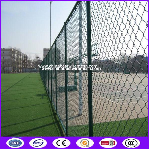 Quality chain link fence for football field fence made in china for sale