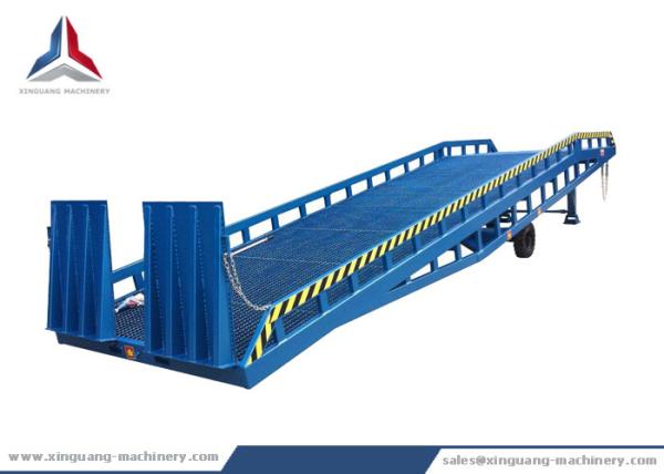 Quality Mobile Hydraulic Loading Dock Ramp with 6 Tons Capacity for Warehouse for sale
