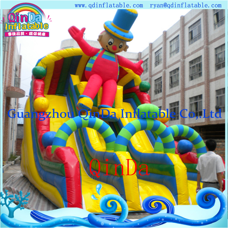 Inflatable Water Slide Toy for Water Game Park Giant Inflatable Water Pool Slide