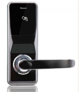 Wholesale Manual RFID Electronic Door Lock , Zinc Alloy Smart Card Hotel Lock from china suppliers