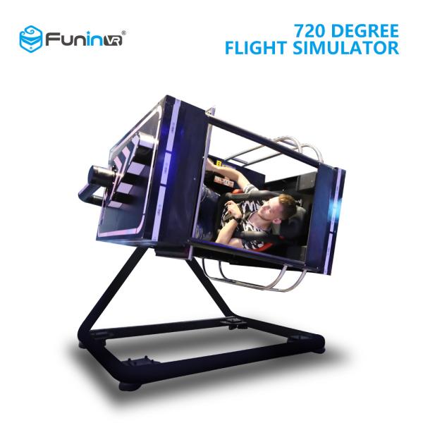Quality 720 Degree Online Flight Simulator , Large Oculus Rift Flight Simulator for sale