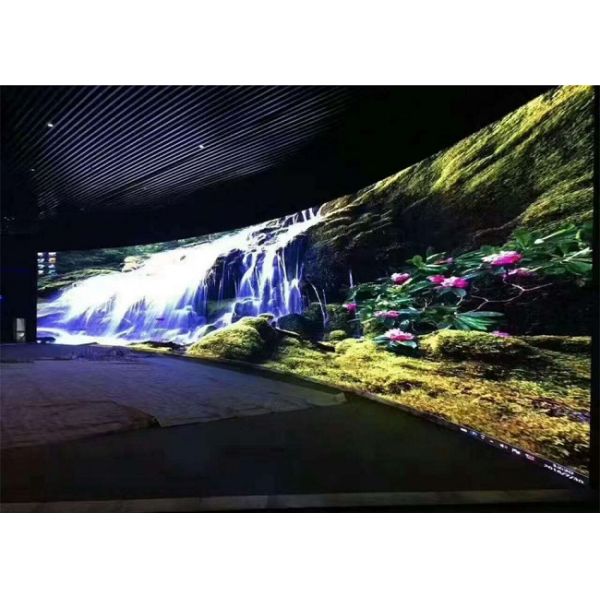 Pixel 4.81mm Indoor Led Display Board , Full Color Stage Screen Background