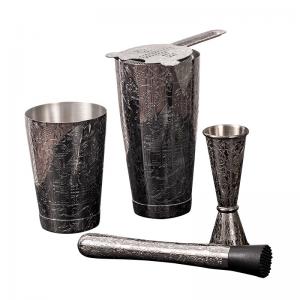 Durable Stainless Steel Homeware Mixology Cocktail Shaker Set SS 18/8