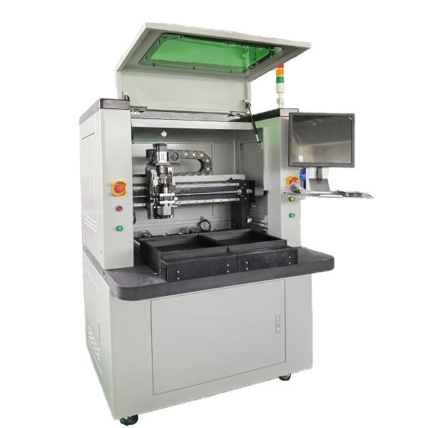 Quality 3.5mm thickness PCB Router Machine Customized CNC With 0.01mm Positioning Accuracy for sale