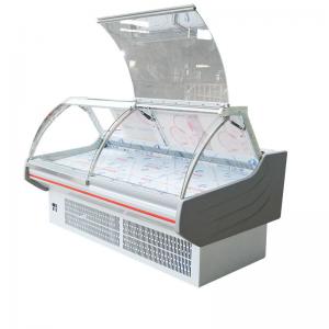 Wholesale Supermarket Glass Display Refrigeration Meat Sushi Deli refrigerator and freezers from china suppliers