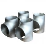 China Stainless Steel Tube Fittings Tee B16.9 Butt-Weld Ends Tee SCH40 SCH80 for sale