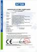 Touch Vision (Shenzhen Sufeida) Technology Co., Ltd. Certifications