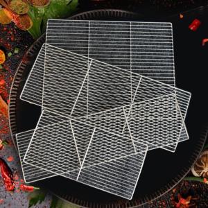 Wholesale Custom Size Rectangular Barbecue Grill Net Mesh Netting with 2% Nickel Plating Grill from china suppliers