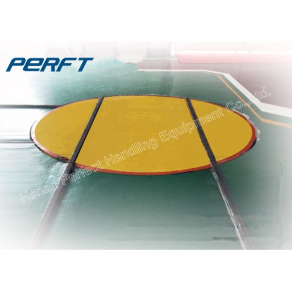 Battery Powered Material Handling Turntable For Material Transportation