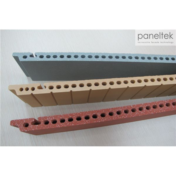 Waterproof Terracotta Cladding Insulated Building Panels With Wind Resistance