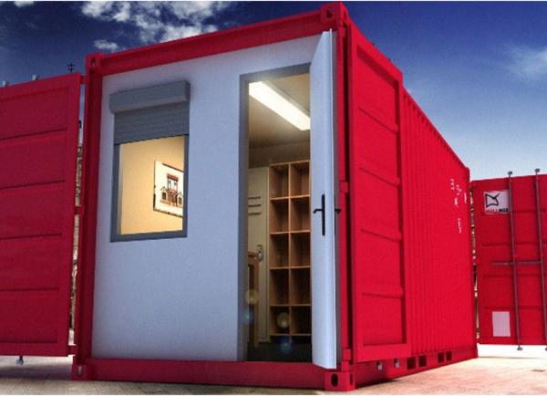 Quality Colorful Modular flat pack shipping container house for sale