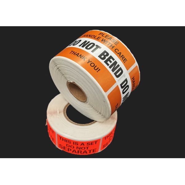 Waterproof Custom Shipping Labels 500 Labels / Roll Printer Label Sticker