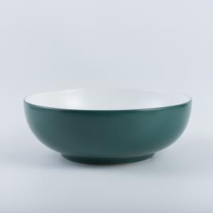 China Prevents Fading Bathroom Sink Round Bowl Acid Resistance Wash Basin Table Top Price on sale