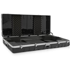 Wholesale Waterproof Hard ABS 88 Key Keyboard Case With Wheels from china suppliers