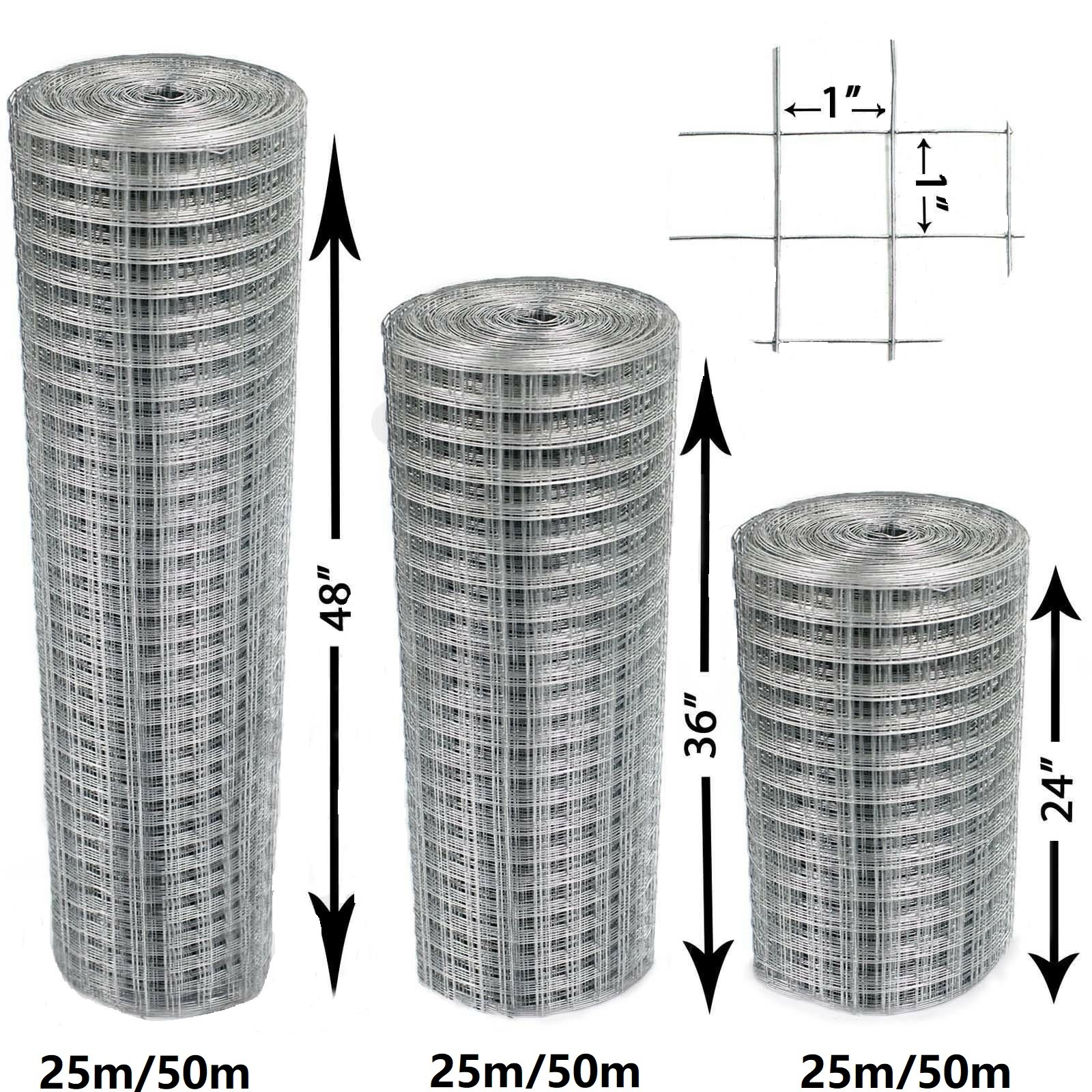 Leveled Mesh Surface Welded 1"X1" Chicken Mesh Fence
