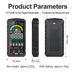 HT126B Portable Oscilloscope Multimeter With TRUE RMS LCD Display