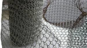 Stainless Steel Compressed Knitted Wire Mesh Irregular Hope Shape Crochet Weaving