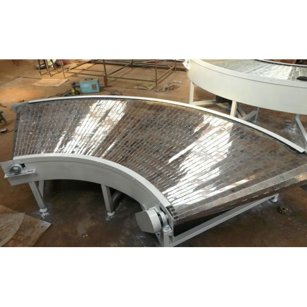 Turning Series Flat Curved Belt Conveyor Machine Convyor System