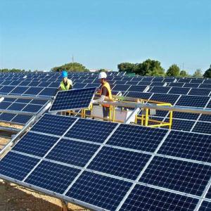 Wholesale Hot Dip Galvanizing &amp; Anodized PV Ground Support Systems 10-60 Degrees from china suppliers