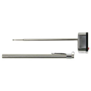 Stainless Steel Case Instant Read Digital Thermometer IPX4 Water Resistance