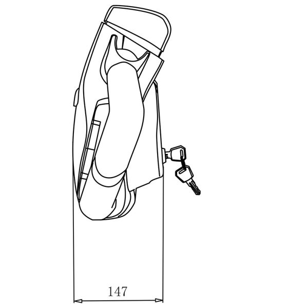 Anti Wear DC AC Stackes Pallet Truck Control Handle
