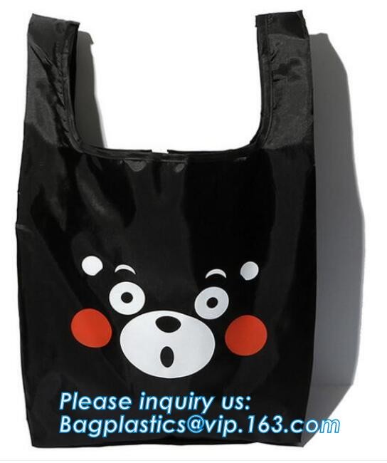 OEM mixed color polyester draw string bag 210D drawstring backpack,Logo polyester foldable reusable tote shopping bag wi