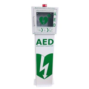 Buy cheap Outdoor Heated AED Defibrillator Cabinets , Free Standing Defibrillator Storage from wholesalers