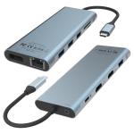 6 In 1 Usb C Hub Type C Adapter 4K HDMI 60hz Multiport Card Reader USB3.0 TF PD