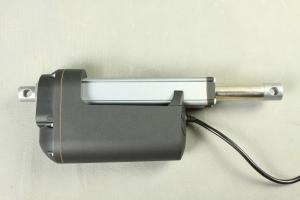 China 12 Volt Linear Push Pull Actuator With Manual Crank , Optional Feedback on sale