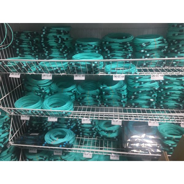 0.2dB Insertion Loss MPO MTP Patch Cord High Density Cable OM3-300 50/125 40G 100G