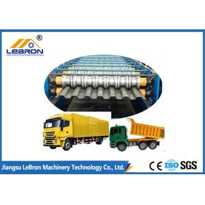 Wholesale White color and blue color car panel cold roll forming machine 2018 new type 10 meter container panel from china suppliers