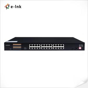 Wholesale Unmanaged 24 Port 10 100 1000T To 2-Port 100 1000 SFP Gigabit Ethernet Switch from china suppliers