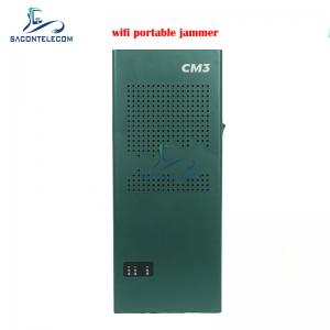China 3 Channels WiFi Signal Jammer Blocker 2.4G 5.2G 5.8G Portable on sale