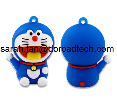 Hot Sell Gift Customized PVC Cartoon USB Pen Drive, Grade A Chip USB Flash Drives