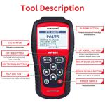 Easy Use Can Obd Ii Car Scanner Tool Kw808 Code Reader Display DTC Definitions