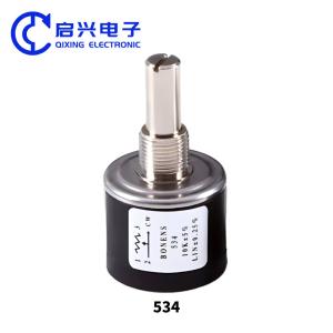 534 Multiturn Potentiometer Wirewound Potentiometer 10-Turn Potentiometer 2W Potentiometer