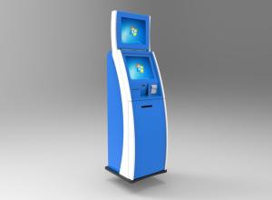 Wholesale Recharged Bill Payment System Vending Machine , Force Open Alarm System Bill Validator Kiosk from china suppliers