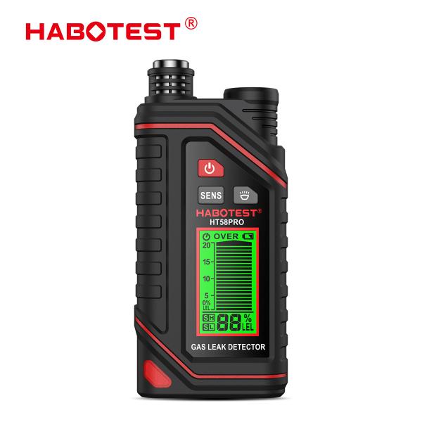 Quality HT58PRO Gas Leak Detector Gas High Precision Gas Sensor Sensitive Sensor Portable Combustible Gas Detector for sale