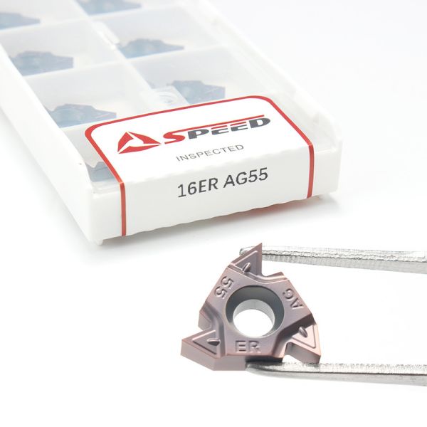 11IR 16ER 22IR AG55 AG60 N60 ISO External Threading Inserts Threaded Cutting Tool